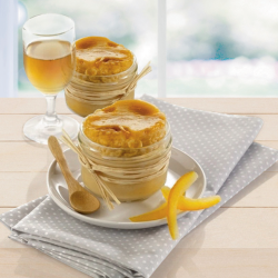 Le Lot de 2 Soufflés aux Zestes d'Oranges Confits Relevé de sa Petite Liqueur d'Orange - 2 x 85g - WFQ