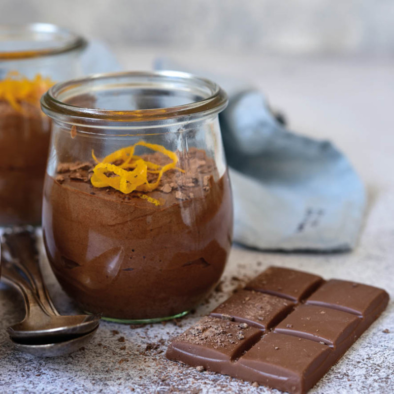 Le lot de 2 "Le Crémeux Exquis de Chocolat Noir à l'Orange"