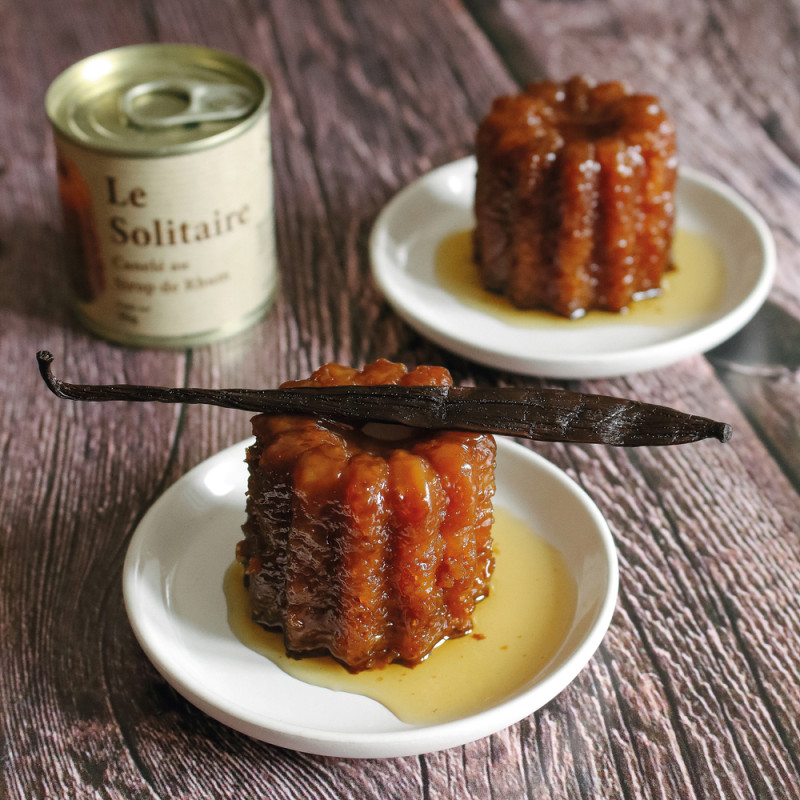 Le Canelé «Solitaire» de Bordeaux au Sirop de Rhum- 90g 