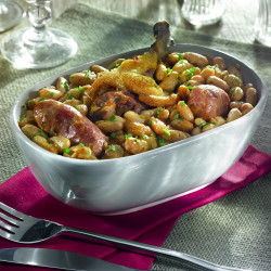 Le Cassoulet au Confit de Canard et à la Saucisse de Toulouse - 420g - WFM