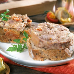 Le Lot de 3 "La Terrine au Jambon du Périgord et Tomme du Sarladais" - 2 achetés + 3ème OFFERT - 3x65g - DEST