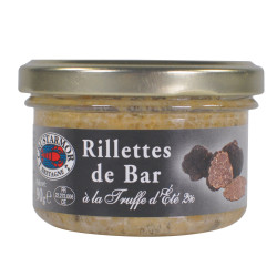 Les Rillettes de Bar aux Truffes - 90g - CAT