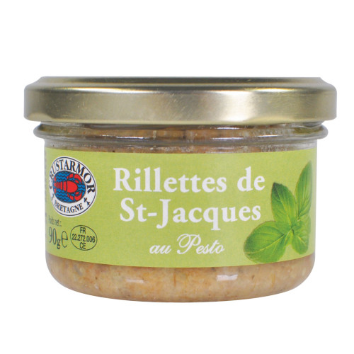 Les Rillettes de St Jacques au Pesto - 90g 