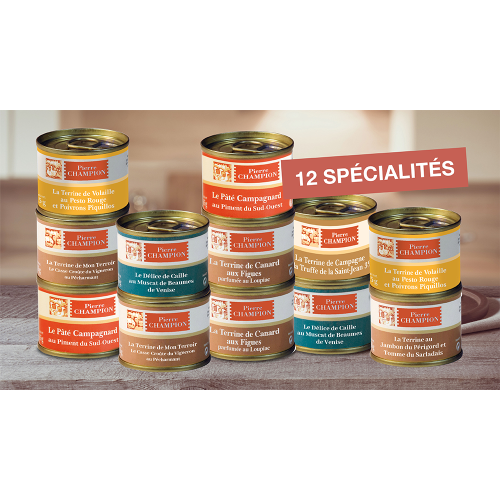 Votre Colis "Gourmand du Sud-Ouest", 845 g - WFM