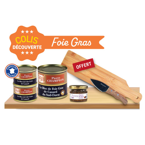 COLIS DÉCOUVERTE FOIE GRAS, 280g - WVC3