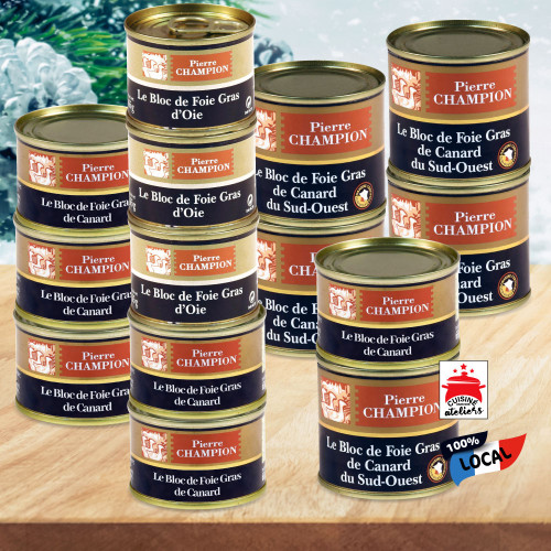 Le Colis Réserve de Foie Gras, 1085g - WFQ