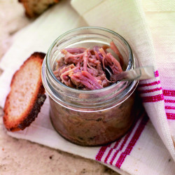 Le Lot de 2 Rillettes Royales de Confit de Canard au Foie de Canard - 2x90g - WFQ