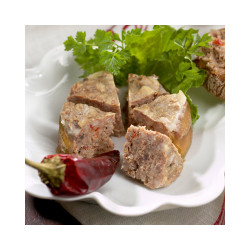 Le Lot de 3 "Le Pâté Campagnard au Piment du Sud-Ouest" - 2 achetés + le 3ème OFFERT - 3x180g - WFXU