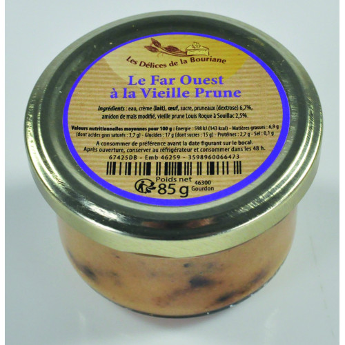 Le Lot de 2 "Le Far Ouest aux Pruneaux et à la Vieille Prune de Souillac" - 2x85g - WFXU