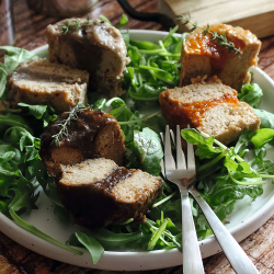 Le Médaillon de Poulet et son coeur à la Basquaise, 100g CAT