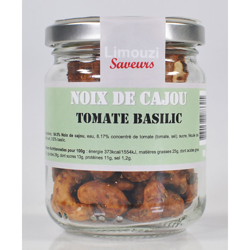 Noix de Cajou Tomate Basilic, 90g - CAT