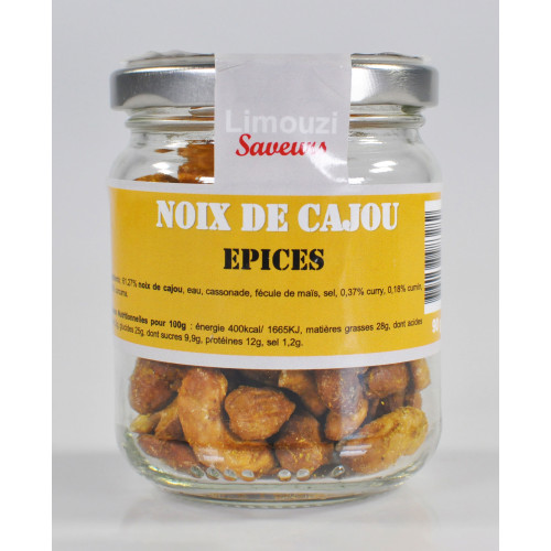 Noix de Cajou Epices, 90g - CAT