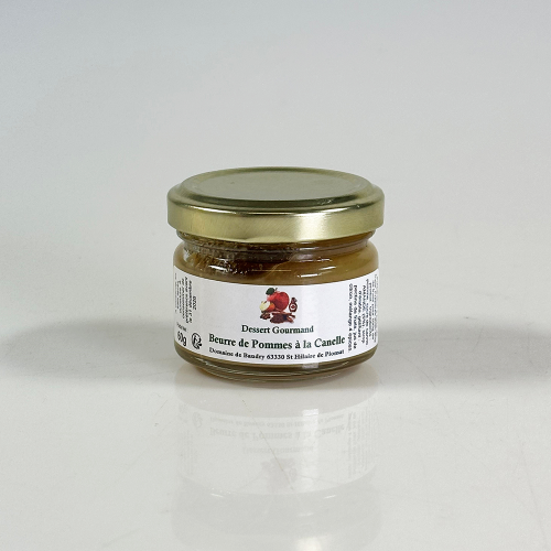 Beurre de Pomme, Compotée aux épices et sirop d'érable, 60g - CAT