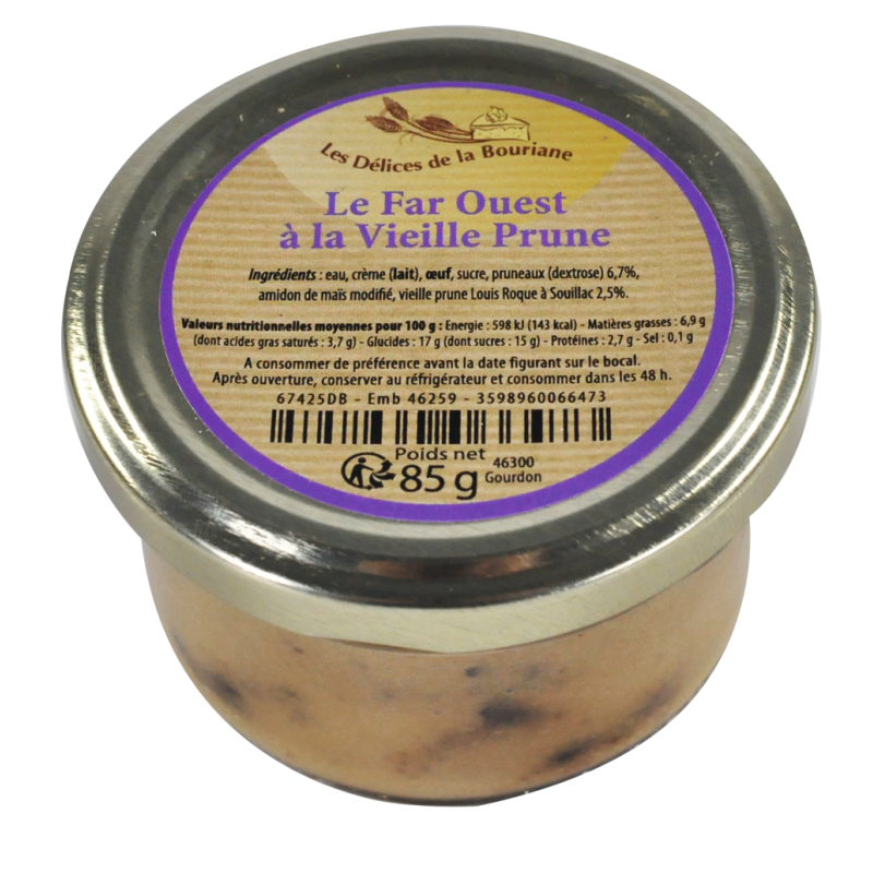 Le Lot de 2 "Le Far Ouest aux Pruneaux et à la Vieille Prune de Souillac" - 2x85g - WFA