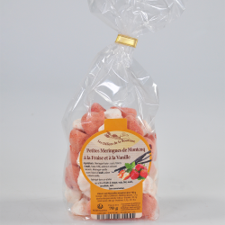 Le Lot de 2 "Les Meringues saveur Vanille Fraise", 2x 70g - DEST