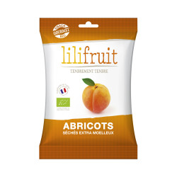 Abricots BIO séchés extra moelleux, 70 g - WFD