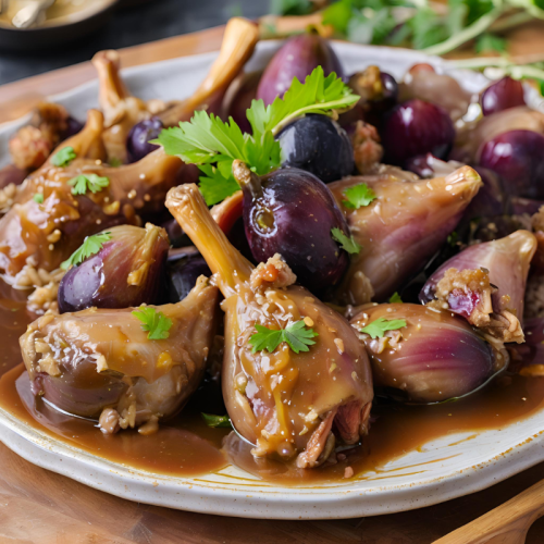 Le Lot de 2 Mitonnés de Canard aux Figues et Raisins en Sauce au Monbazillac 2 x 350 g - PAQUES